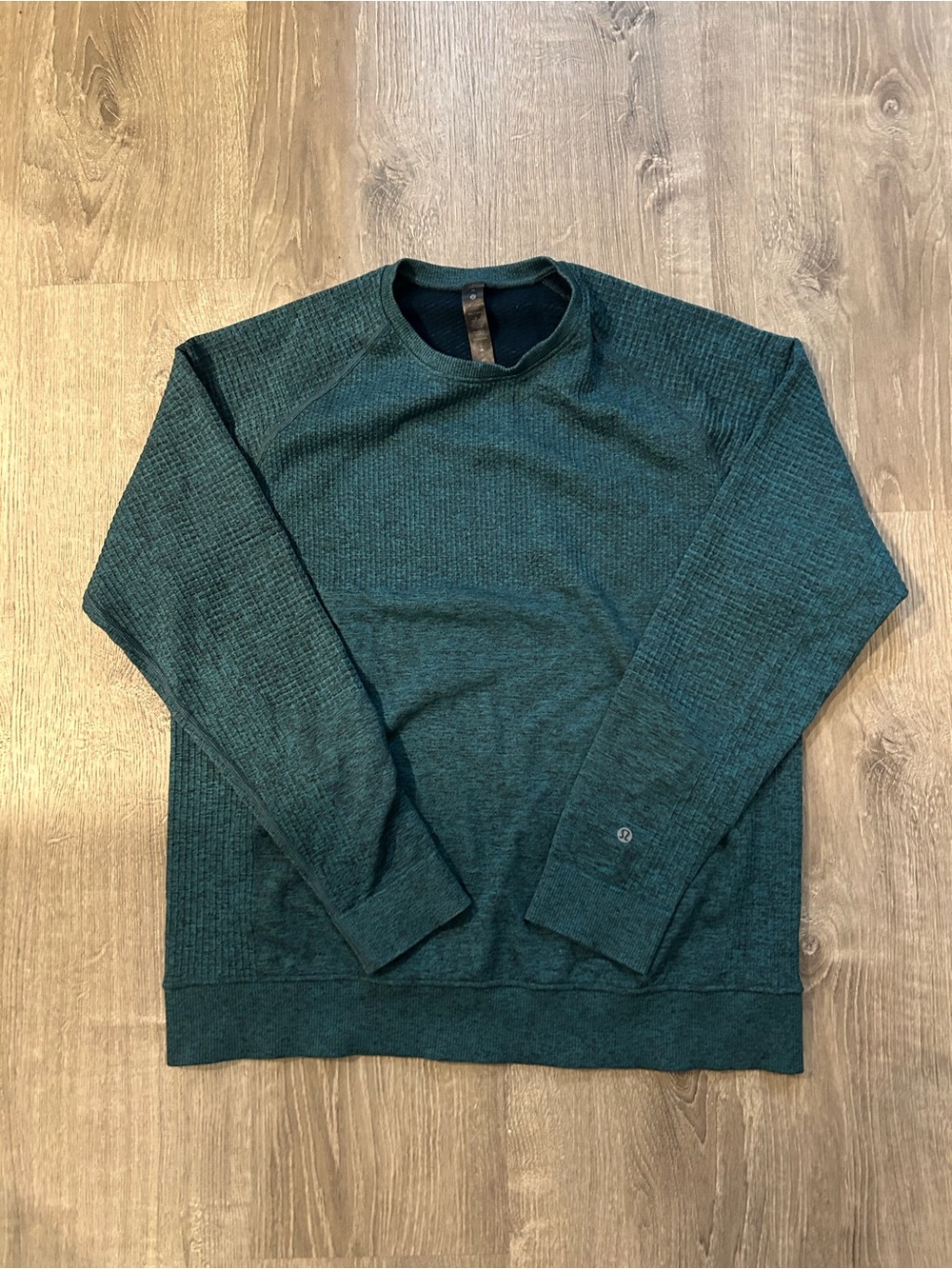 lululemon athletica Men's Teal Green Crewneck Sweater XL